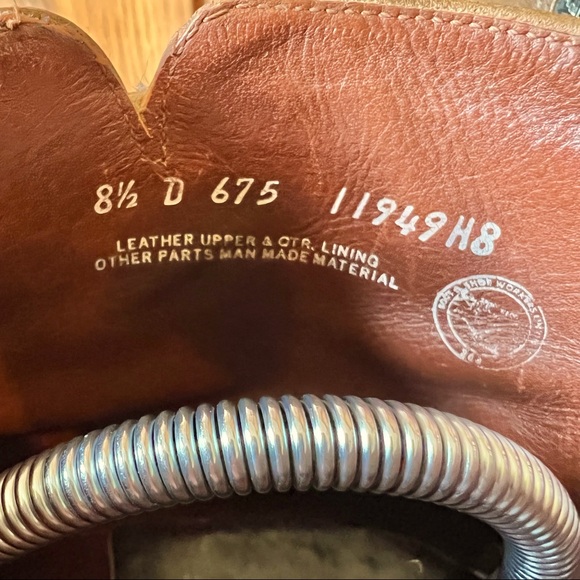 O'Sullivan Executive Men’s Imperial Brown Leather Beatle Boot Size 8.5 - Picture 14 of 14